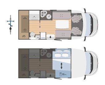 NOVÝ obytný vůz Fiat, RIMOR, SARUS 67 Plus - 9