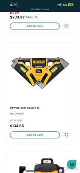 Dewalt Laser Square 33’ Nova na Prodej - 9