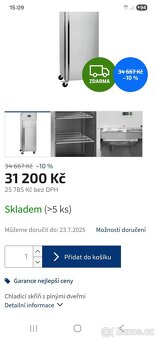 Chladicí skříň TEFCOLD GUC70 - NOVÁ - 9