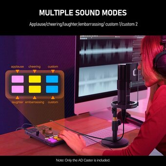 Comica Audio ADCaster C1,Podcasty, živé vysílání, dabing,mix - 9