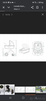 Lionelo KomBinovaný kočárek 3IN1 - 9