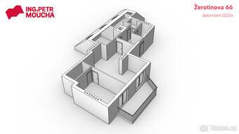 Moderní půdní byt 4+kk v klidné části Žižkova - 9