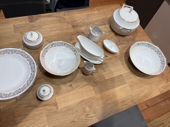 Starožitný porcelánový servis Pirken Hammer - 54 ks - 9