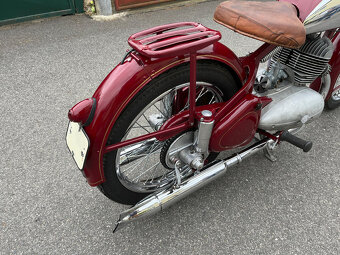 Jawa 350/18 Pérák, r.v. 1953 s TP (shodná čísla) - 9