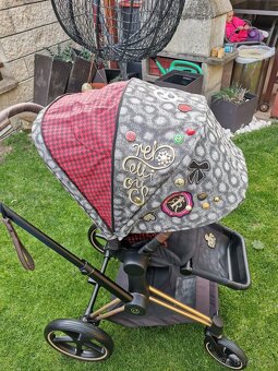 Cybex Priam rose gold + 2x seat pack - 9