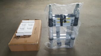 Teleskopický hliníkový žebřík/štafle - 9