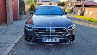 Mercedes S 400d L, 5 let záruka + servis, nové v ČR. 1 maj. - 9