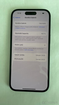 APPLE IPHONE 15 128 GB,12 MĚS.ZÁRUKA,NOVÝ,NEPOUŽITÝ - 9