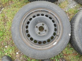 4xObutá zimní sada kol na OPEL CORSA D 185/65 R15 - 9