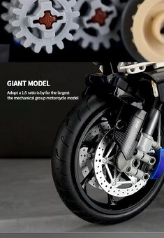 Stavebnice motocykl BMW - 9