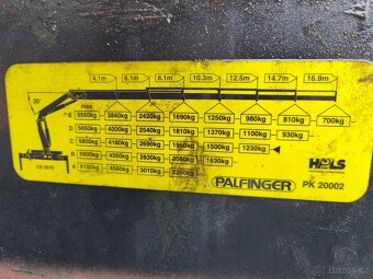 MAN TGS 26.320 6x2 / Palfinger PK20002 / Nosič kontejnerů - 9