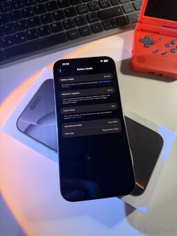 iPhone 16 Pro Max 256GB, přírodní titan - 9