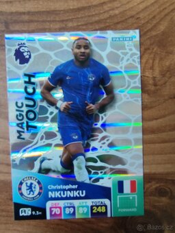 Fotbalové kartičky Premier league 2025 - Magic Touch - 9