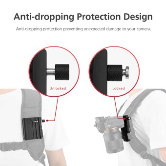 Zhiyun foto video pasek s extra klipem, pro objektivy,3 obal - 9