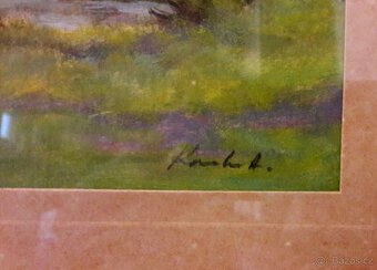 Obrazy - z pozůstalosti ak.malíř Antonín Kouba - 9