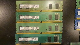 20ks pamětí RAM DDR2, DDR3, DDR4, NB / Desktop - různé druhy - 9