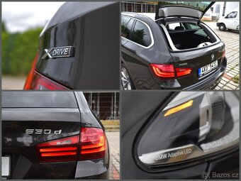 BMW 530d F11/2016/190kW/Luxury/1.majitel/ČR/head-up/kůže - 9