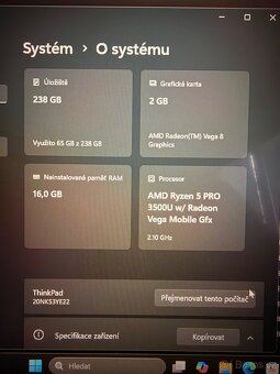 Lenovo ThinkPad T495 Touch (verze s dotykovým displejem) - 9