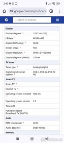 Ultratenká Smart Tv 139cm 55Palců LG - 9
