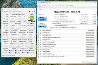 ☑️Herní PC RYZEN 7 5800X,RTX 3070Ti,32 GB RAM,2 TB SSD - 9