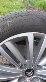 Sada orig. alu kol + letní pneu R16 Barum - 9