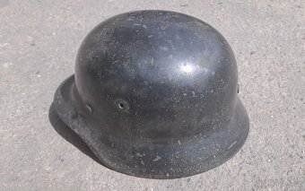Německa helma M40 vel 64 původní barva - 9