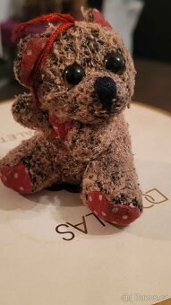 Retro různé doplňky kočárky, korále řetězy, medvídci očička - 9