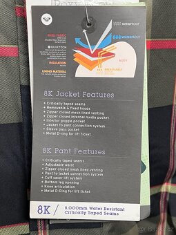 SKVĚLÁ dámská lyžařská BUNDA ROXY za TOP CENU - 9