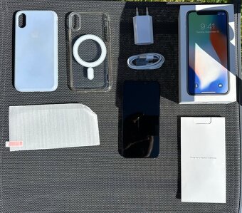 Apple iPhone X 256 GB silver - 9