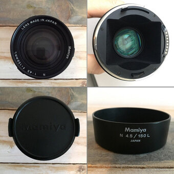 Mamiya 7 + 150mm L 14.5 + 65mm L 14 + sluneční clony - velmi - 9