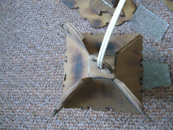 Nástěnná lampička - 2x, ruční výroba - vše originální - 9