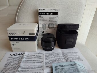 Sigma 30mm, F 2,8 ART pro M43 (Panas, Oly) - 9