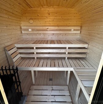 Zahradní sauna QUADRO 240cm 2QL (AZS-ENGINEERING) - 9