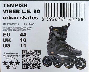 Prodám inline brusle TEMPISH VIBER L.E. 90 vel. 44 - 9