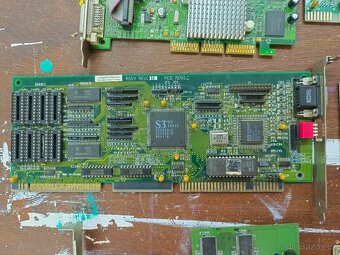 staré grafické karty, Trident, UMC, Cirrus logic, S3... - 9