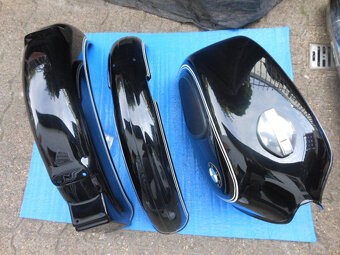 BMW R505 R605 R755 Lacksatz Schwarz inkl. Zubehör - 9