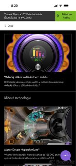 Vysavač Dyson V15™ Detect Absolute - 9