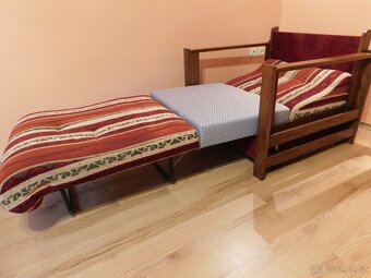 Sedačka + rozkládací křeslo - 9