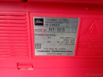 Toshiba RT-SF5 - 9