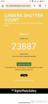 Nikon D7000+ Nikon 75-300+ příslušenství - 9