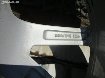 ALU kola 5X112 AUDI 8X19 ET26 pneu 235/45/19 - 9