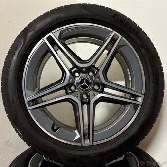 MERCEDES GLA AMG 5x112 R19 ET53+LETNÍ 235/50R19 7mm-ANTRACIT - 9