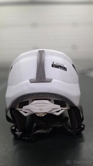 Dětské lyže 90 cm, lyžáky, helma, brýle - 9