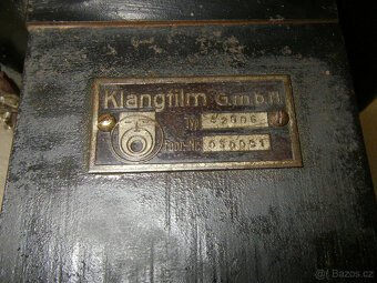 Klangfilm field coil reproduktory typ KL42006 12(30 cm) 15 O - 9