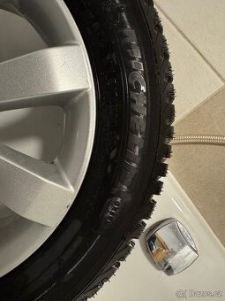 Michelin Alpin A4 zimní Nove 185/60 R15 + alu disky - 9