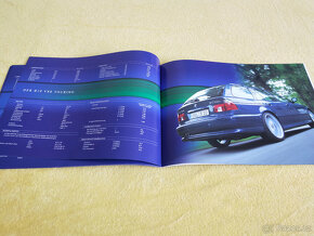 Prospekt BMW Alpina výrobní program 36 stran 2003 - 9
