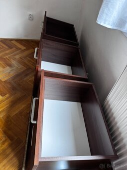 Skříň 180×220×60 cm – masivní dýha buk, olej BIOFA Nuss Brau - 9