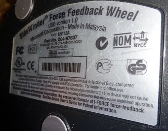 Volant Microsoft SideWinder Force Feedback Wheel - 9
