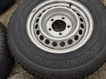 Ocel sada Toyota 7x17 6x139,7 + letní pneu 245/75/17 - 9