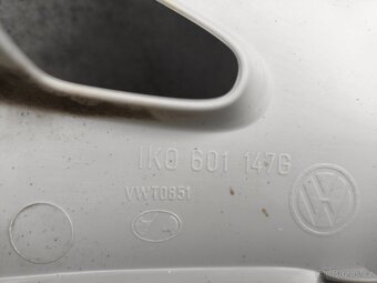4 x originální poklice Vw 16´ 1K0601147G - 9